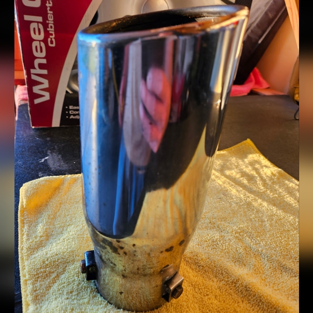 DC Sports Chrome Bolt on Exhaust Tip truck car